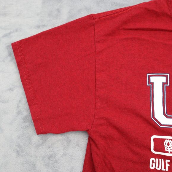 Gildan Shirt Mens M Red Crew Neck Short Sleeve Heavy Cotton Blood Donor Tee - Picture 11 of 16